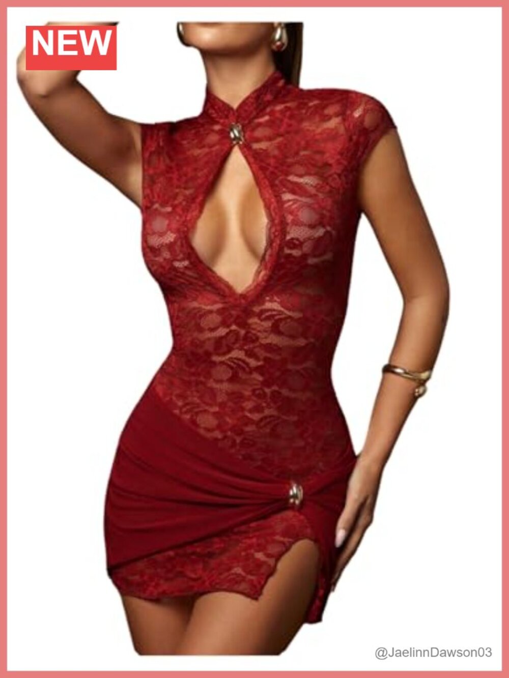 Lace Bodycon Mini Dress Cut Out Ruched Cap Sleeve Party Clubwear